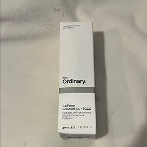 The Ordinary Caffeine Solution 5% + EGCG in White Box